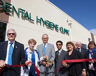 Exterior of the DEC during ribbon cutting