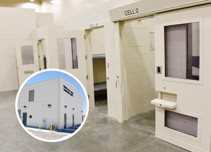 Photos of Correctional Scenario Training Building