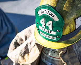 Fire Cadet's helmet