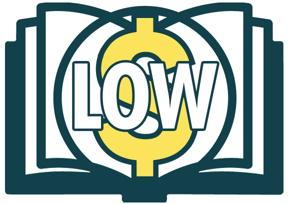 Low textbook cost icon
