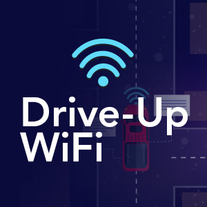 Drive-up WiFi in MVC's parking lots