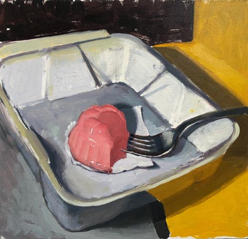 Pink Flan by Christopher Synicky