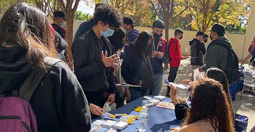 Career seekers at the last NAW event in Moreno Valley