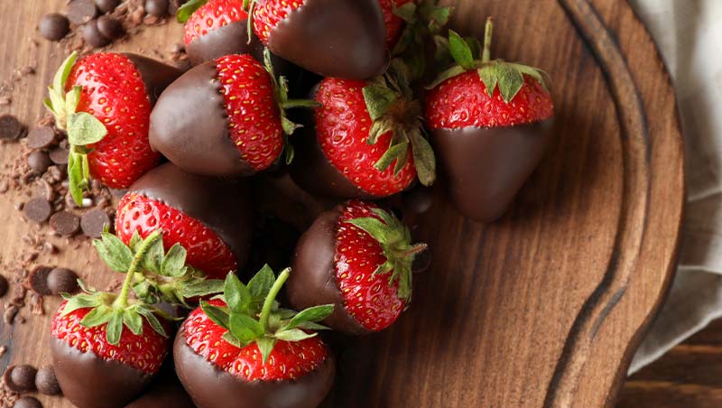 Chocolate covered strawberries