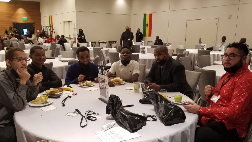 Charles Long with peers at an A2MEND regional dinner