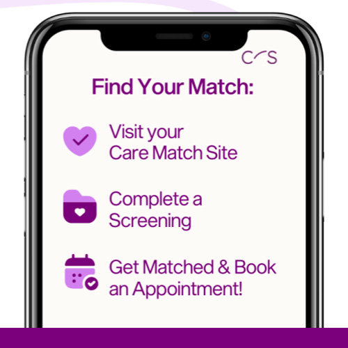Get started with Care Solace by matching a provider