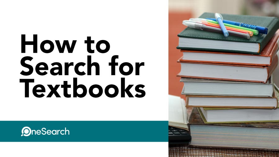 How to Search for Textbooks Video